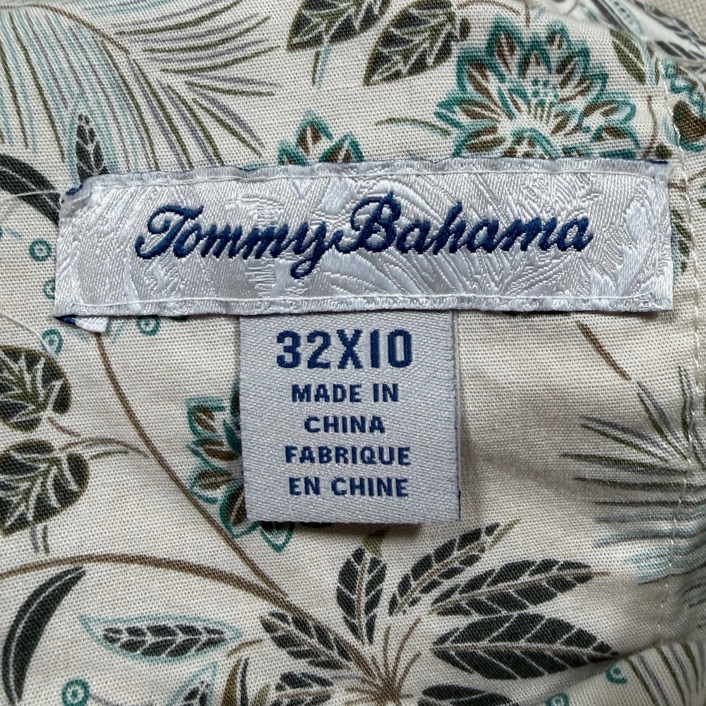 Tommy Bahama Shorts Mens 32 Latigo Beach Linen COOLMAX® 9.5" Casual Vacation - Picture 8 of 11